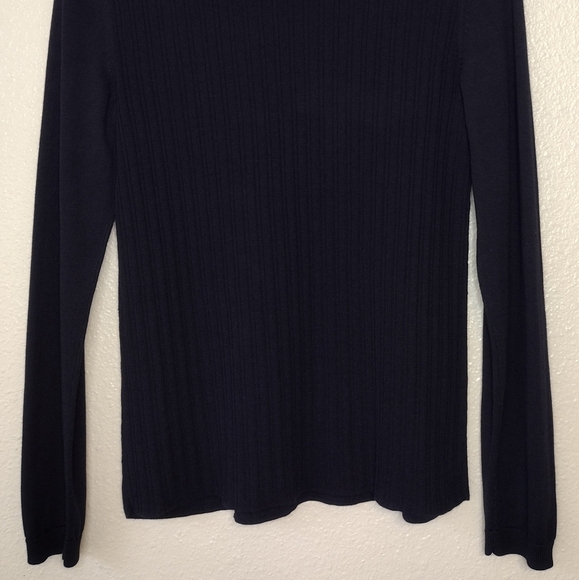 Talbots Women's Ribbed Knit Pullover Long Sleeve Crewneck Sweater Size S - Picture 6 of 13